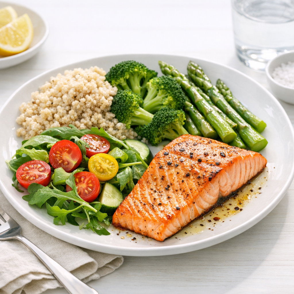 Balanced meals for daily nutrition